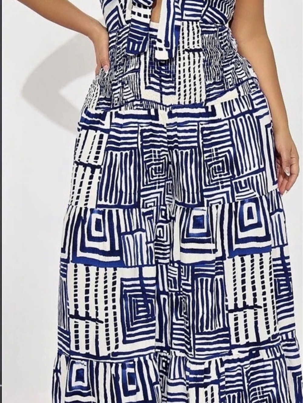 Fashion Nova Geometric Jumpsuit